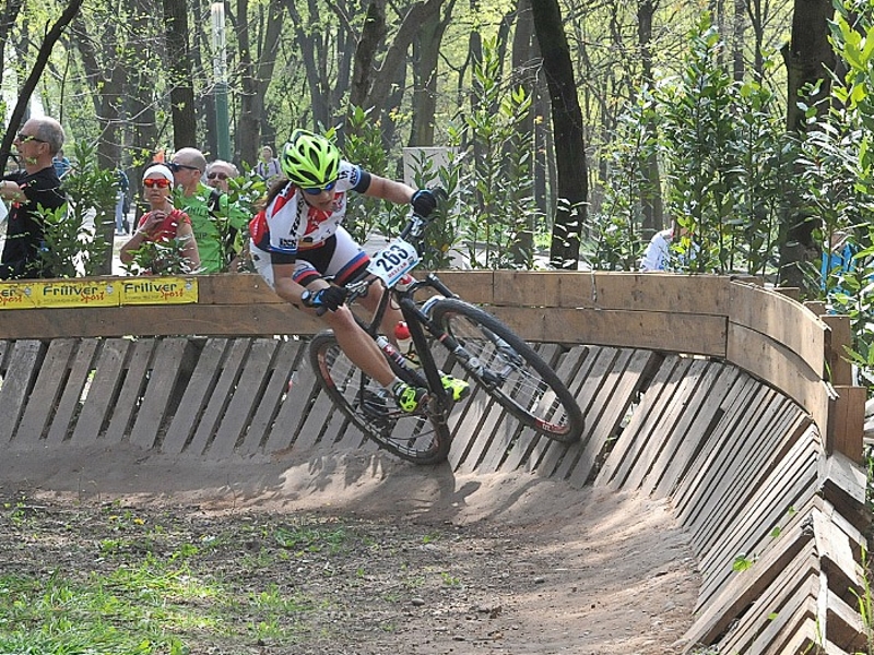 Ramona Forchini in Tuchfühlung mit der Spitze